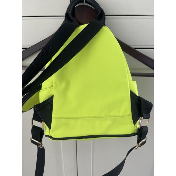 Like Dreams neon green mini backpack with wallet main image 9